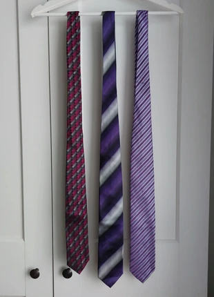 3 Krawatten Schlips lila Pink violett Westbury, marque: Westbury, état: Très bon état, 5,00 €, 5,95 € Protection acheteurs incluse