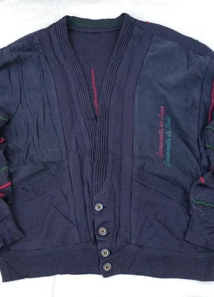 Cardigan Vintage Carlo Colucci Uomo (Anni '90) - 51% Lana - Raro Made in Germany, marke: Carlo Colucci, zustand: Sehr gut, größe: L, 46,00 €, 49,00 € inklusive Vinted-Käuferschutz