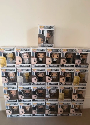 Funko Pops James Bond, marca: Funko Pop, estado: Bom, tamanho: Tamanho único, €100.00, €105.70 inclui Proteção do Comprador