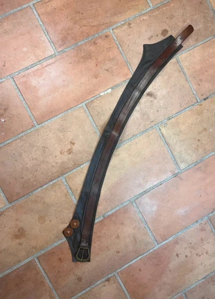 Vintage Dressing | Ceinture - Cuir - Cowboy - Made in France | Marron - Noir | 104 cm, marque: Vintage Dressing, état: Bon état, taille: 100 cm, 15,00 €, 16,45 € Protection acheteurs incluse