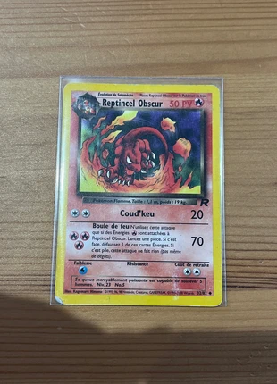 Reptincel obscur 32/82, marca: Pokémon, estado: Muito bom, €10.00, €11.20 inclui Proteção do Comprador