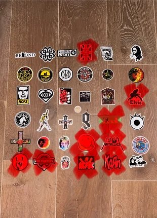 Stickers groupes Rock, état: Neuf sans étiquette, 1,00 €, 1,75 € Protection acheteurs incluse