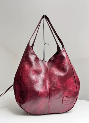 Sac fourre-tout couleur vin 3 compartiments, condizioni: Nuovo senza cartellino, €25.00, €26.95 include la Protezione acquisti