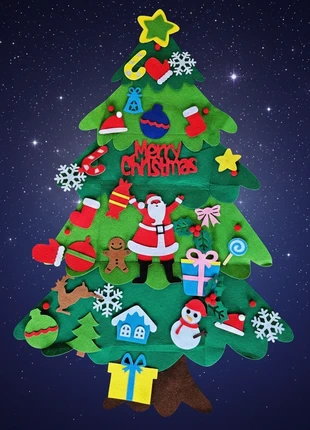 Grand arbre de Nöel à décorer - activité créatif, marke: Montessori, zustand: Neu, größe: 24–36 Monate / 92, 13,99 €, 15,39 € beinhaltet Vinted-Käuferschutz Pro