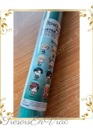 Poster attack on titan, marque: Attack On Titan, état: Neuf, 13,00 €, 14,35 € Protection acheteurs incluse