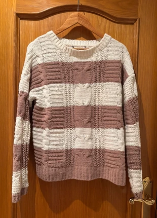 Precioso jersey de punto de rayas suave y calentito Combina con todo talla M (medidas en fotos), marca: Vintage Dressing, estado: Muito bom, tamanho: M / 38 / 10, €8.90, €10.05 inclui Proteção do Comprador