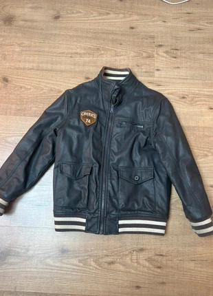 Blouson en Cuir Creeks – Taille 10 Ans, brand: Creeks, condition: Good, size: 10 years / 140 cm, €3.00, €3.85 includes Buyer Protection