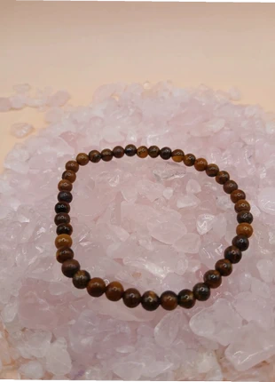 Bracelet en œil de tigre, marque: Natural, état: Très bon état, 4,95 €, 5,90 € Protection acheteurs (Pro) incluse