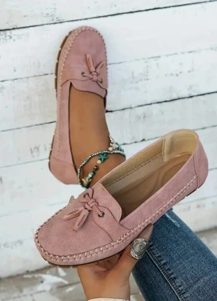 Ballerines roses à noeud 38, marque: Ballerines, état: Très bon état, taille: 38, 39,99 €, 42,69 € Protection acheteurs incluse