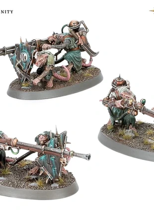 Warhammer Age of Sigmar Skaven Jezzails, marque: Games Workshop, état: Neuf avec étiquette, 27,00 €, 29,05 € Protection acheteurs incluse