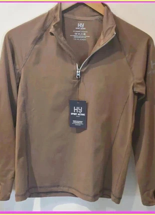 tee shirt manches longues enfant, marca: hy sport, estado: Novo com etiquetas, tamanho: 13 anos / 158 cm, €5.00, €5.95 inclui Proteção do Comprador