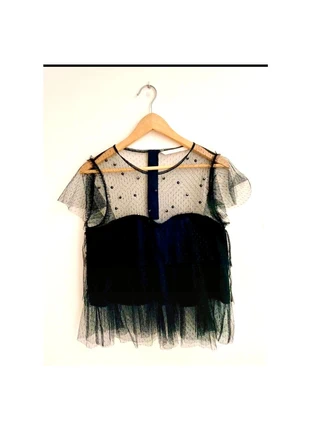 Chemisier noir Zara M, brand: Zara, condizioni: Ottime, taglia: M / IT 42 / EU 38, €12.95, €14.30 include la Protezione acquisti