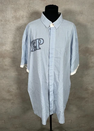 Chemise Eden Park bleue rayee en coton ample taille 3XL, brand: Eden Park, condizioni: Ottime, taglia: XXXL, €20.00, €21.70 include la Protezione acquisti Pro