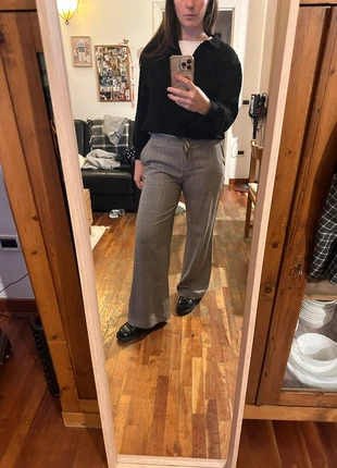 Pantaloni larghi a vita bassa, marque: Stefanel, état: Très bon état, taille: L / 40 / 12, 15,00 €, 16,45 € Protection acheteurs incluse