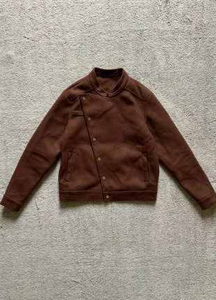 Veste marron style officier y2k streetwear coupe asymétrique boutons pression taille S, marca: Vintage Dressing, estado: Muy bueno, tamaño: S, 45,00 €, 47,95 € Protección al comprador incluida