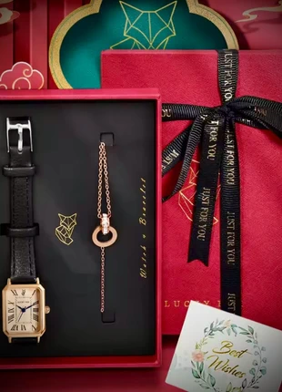 Coffret montre et bijoux., marke: Lucky Fox, zustand: Neu, größe: Einheitsgröße, 8,00 €, 9,10 € inklusive Vinted-Käuferschutz