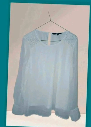 🤍 Blouse femme Vero Moda - Taille M - Blanche, brand: Vero Moda, condizioni: Ottime, taglia: M / IT 42 / EU 38, €8.00, €9.10 include la Protezione acquisti