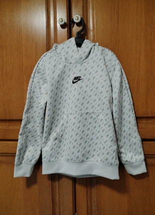 Sweat à capuche Nike Tape all over print junior, marque: Nike, état: Très bon état, taille: 7 ans / 122 cm, 10,00 €, 11,20 € Protection acheteurs incluse