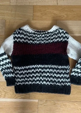 Pull Ba&sh “Bangs” taille 0 – Alpaga Laine maille épaisse chevrons & color block, marque: Ba&sh, état: Très bon état, taille: XS / 34 / 6, 35,00 €, 37,45 € Protection acheteurs incluse