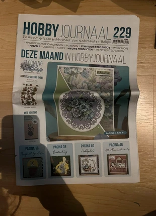 Hobby journaal 229, merk: hobbyjournaal, staat: Nieuw zonder prijskaartje, € 3,00, € 3,85 inclusief Kopersbescherming