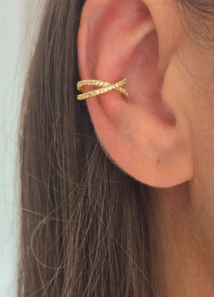 Earcuff en acier inoxydable, marque: Tendance, état: Très bon état, 12,00 €, 13,30 € Protection acheteurs (Pro) incluse