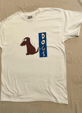 T-shirt Keith Haring Dogs Illustration graphique Taille M, marque: Keith Haring, état: Neuf sans étiquette, taille: M, 15,99 €, 17,49 € Protection acheteurs incluse