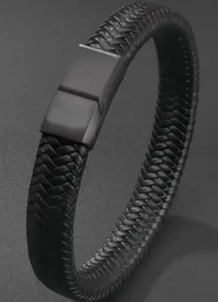 Bracelet homme en simili cuir magnétique, marque: LOOK, état: Neuf sans étiquette, 7,50 €, 8,58 € Protection acheteurs incluse