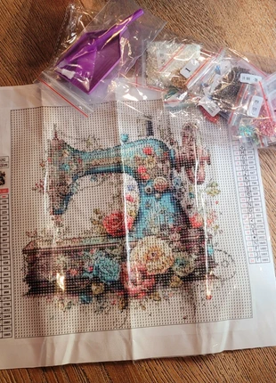 Peinture diamant 30x30cm couture, brand: Diamant, condition: New without tags, €10.00, €11.20 includes Buyer Protection Pro