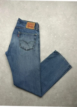 Jean Lévis 505 homme coupe droit straight leg bleu 100% coton | taille w32 - jlt150, marque: Levi's, état: Bon état, taille: W32 | FR 42, 14,90 €, 16,35 € Protection acheteurs (Pro) incluse