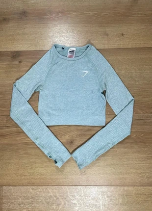Haut manche longue Gymshark Turquoise XS, brand: Gymshark, condizioni: Ottime, taglia: XS / IT 38 / EU 34, €16.90, €18.45 include la Protezione acquisti Pro