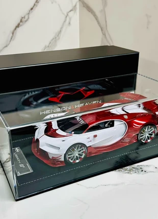 HH Model 1/18 Bugatti Vision GT Red & White Resin Model Limited Edition 30/30, marke: HH Model, zustand: Neu, mit Etikett, größe: Einheitsgröße, 1 199,00 €, 1 259,65 € inklusive Vinted-Käuferschutz