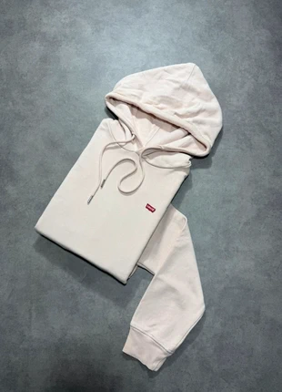 Pull à capuche Levi’s rose pour femme - Logo brodé - 100% coton - Taille L/XL, brand: Levi's, condition: Very good, size: L / 40 / 12, €8.00, €9.10 includes Buyer Protection
