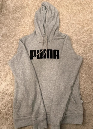 Sweat à capuche Puma gris – taille XS – logo noir – excellent état, marque: Puma, état: Très bon état, taille: XS / 34 / 6, 7,00 €, 8,05 € Protection acheteurs incluse