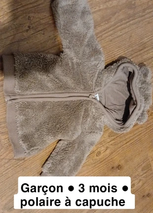 Polaire garçon 3 mois, marke: La Halle, zustand: Sehr gut, größe: 3-6 Monate / 62, 3,00 €, 3,85 € inklusive Vinted-Käuferschutz