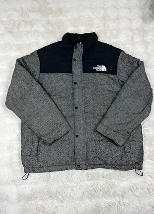 Doudoune The North Face Vintage Duvet 550 Gris Chiné Tweed Laine Noire 00s y2kXL, brand: The North Face, condition: Very good, size: XL, €79.90, €84.60 includes Buyer Protection
