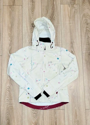 Veste coupe vent/de ski blanc/ multicolore Millet imperméable Taille XS, brand: Millet, condition: Very good, size: XS / 34 / 6, €55.50, €58.98 includes Buyer Protection