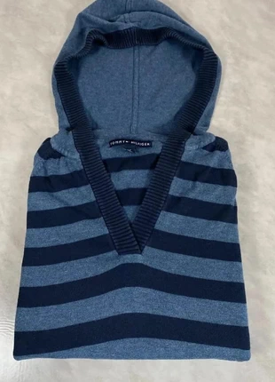 Tommy Hilfiger pull rayé bleu capuche femme S Vintage Code 272N, marke: Tommy Hilfiger, zustand: Gut, größe: S / 36 / 8, 20,00 €, 21,70 € beinhaltet Vinted-Käuferschutz Pro