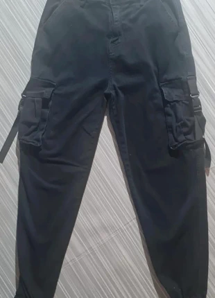 Pantalon femmes style cargo noir marque FB Sister xs fr, brand: FB Sister, condition: Very good, size: XS, €3.13, €3.99 includes Buyer Protection