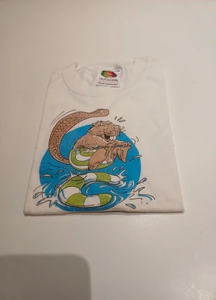 T shirt zwemdiploma C gehaald, merk: onbekend, staat: Heel goed, € 2,00, € 2,80 inclusief Kopersbescherming