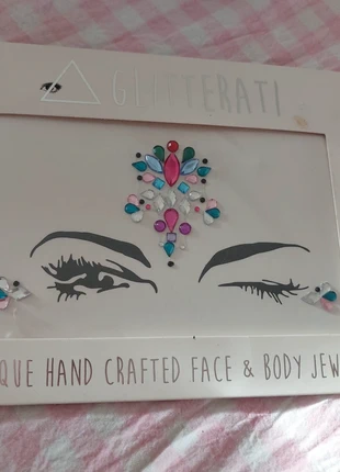 Gezichts plakkers sieraden sequin, merk: glitterati, staat: Nieuw zonder prijskaartje, € 1,00, € 1,75 inclusief Kopersbescherming