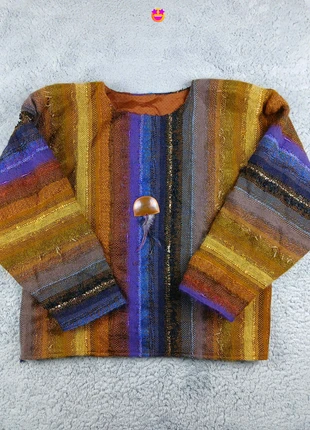 Pull Lourd Vintage à rayure - Taille Unique - Femme, marque: Vintage Dressing, état: Très bon état, taille: Taille unique, 45,00 €, 47,95 € Protection acheteurs incluse