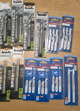 Forets KWB pour acier inoxydable Foret KWB pour bois, Scies sauteuses Bosch, marque: Bosch, état: Neuf avec étiquette, 95,00 €, 100,45 € Protection acheteurs incluse