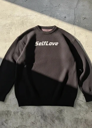 Pull noir “SelfLove”, brand: Softline District, condition: Very good, size: M, €49.90, €53.10 includes Buyer Protection
