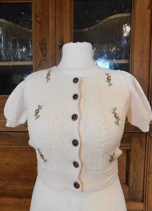 Cardigan manches courtes, brand: Colette confection France, condition: New with tags, size: M / 38 / 10, €22.00, €23.80 includes Buyer Protection