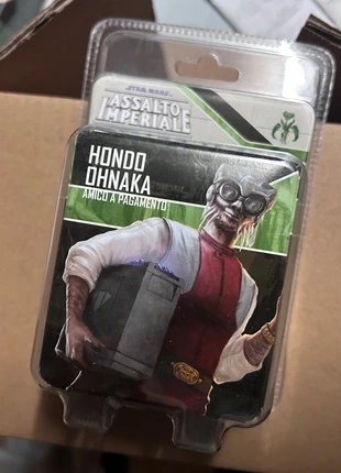 Hondo Ohnaka. Expansión imperial assault en italiano, marca: FANTASY FLIGHT GAMES, estado: Nuevo, 10,00 €, 11,20 € Protección al comprador incluida