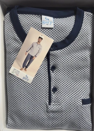 Pigiama uomo caldo cotone piyama homme pajamas man boy heren pyjama Herrenpyjamas Warmer Herren, marca: Gary, estado: Nuevo con etiquetas, tamaño: L, 35,00 €, 37,45 € Protección al comprador incluida
