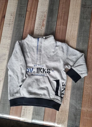 Sweat / Pull Garçon IKKS (18 mois / 80 cm), marque: IKKS, état: Très bon état, taille: 12-18 mois / 80 cm, 6,00 €, 7,00 € Protection acheteurs incluse