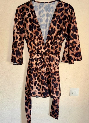 Mono leopardo, marque: Italia, état: Neuf avec étiquette, taille: S / 36 / 8, 8,00 €, 9,10 € Protection acheteurs incluse