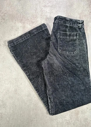 Pantalon Vintage En Velours Côtelé / Corduroy Express denim gris coupe ample taille 7/8, merk: Vintage Dressing, staat: Heel goed, maat: L / 40 / 12, € 10,00, € 11,20 inclusief Kopersbescherming Pro