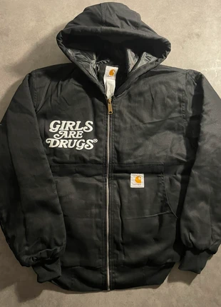Veste Carhartt Rework Noire – Taille L – Girls Are Drugs, marca: Carhartt, estado: Muy bueno, tamaño: L, 50,00 €, 53,20 € Protección al comprador incluida